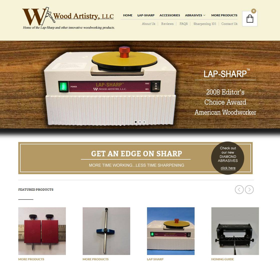 Wood Artistry LLC - Wordpress