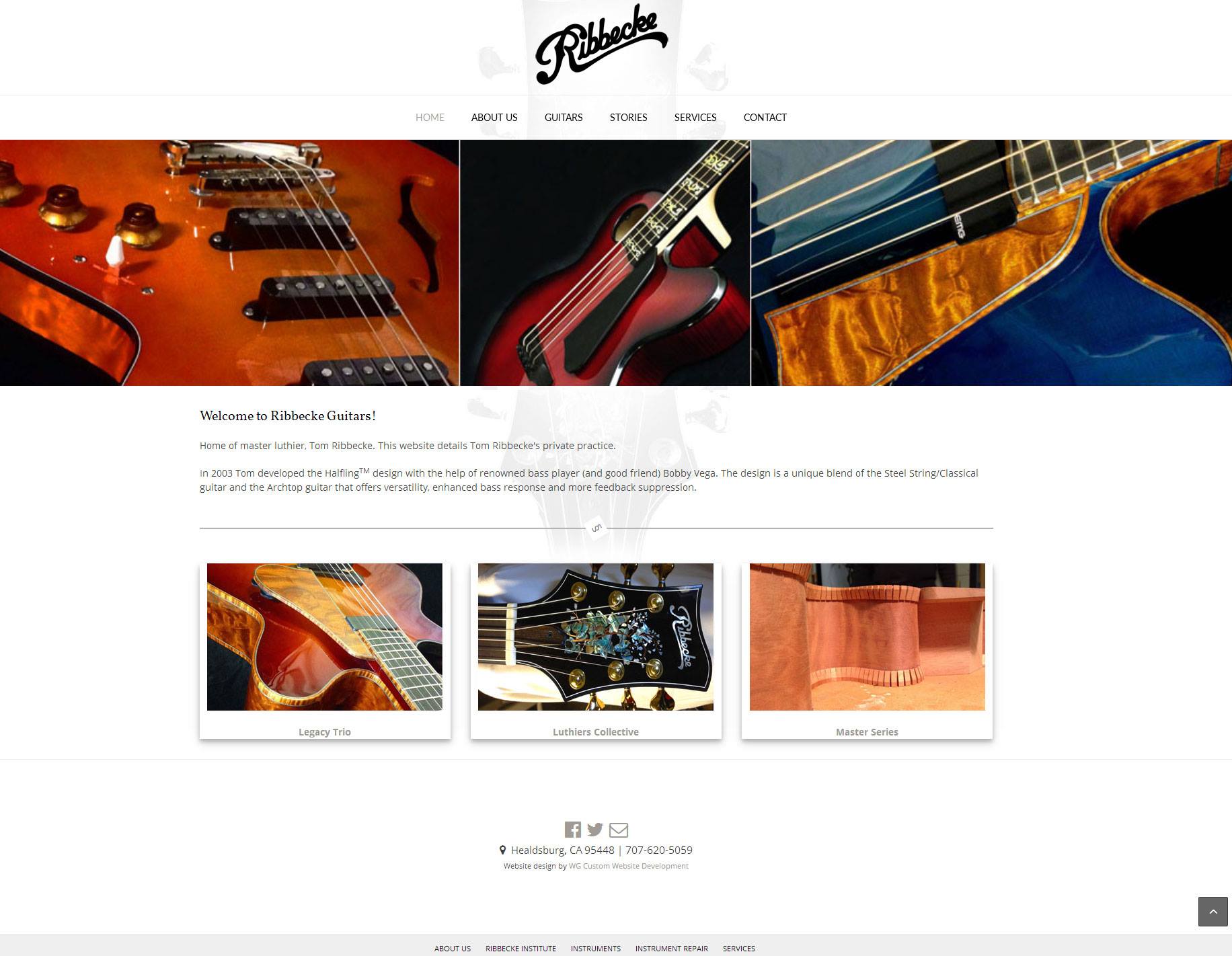 Ribbecke Guitar - Wordpress