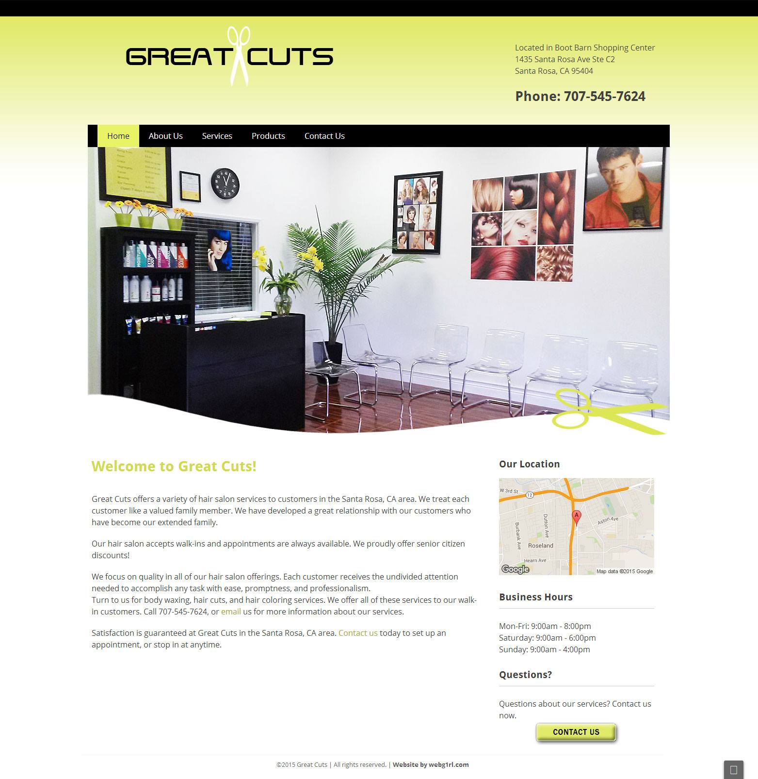 Great Cuts - Wordpress