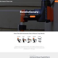 Automatic Trap Landing Page - WordPress