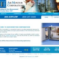 Air Monitor Corp. - Coded in HTML