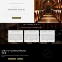 Artisans Studio Winery - WordPress