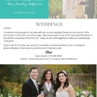 Wedding Brochure